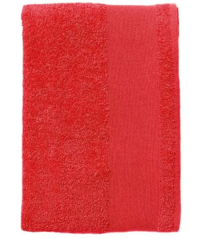 SOL'S Island 70 Bath Towel | Red