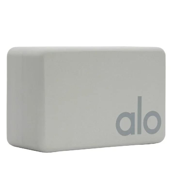 Alo Yoga Uplifting Yoga Block Dove Grey/Silver