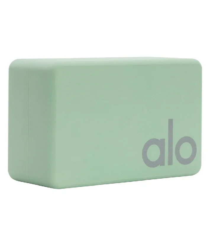 Alo Yoga Uplifting Yoga Block Honeydew/Silver