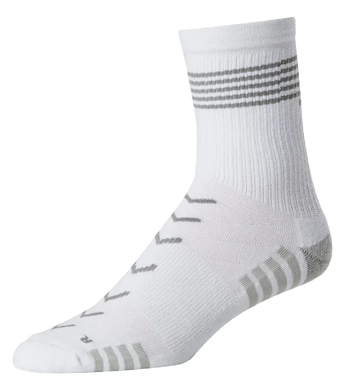 BASE 33 Sport Crew Sock White