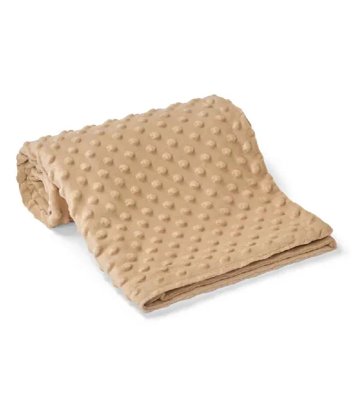 Brand Lab Minky Fleece Blanket | Camel