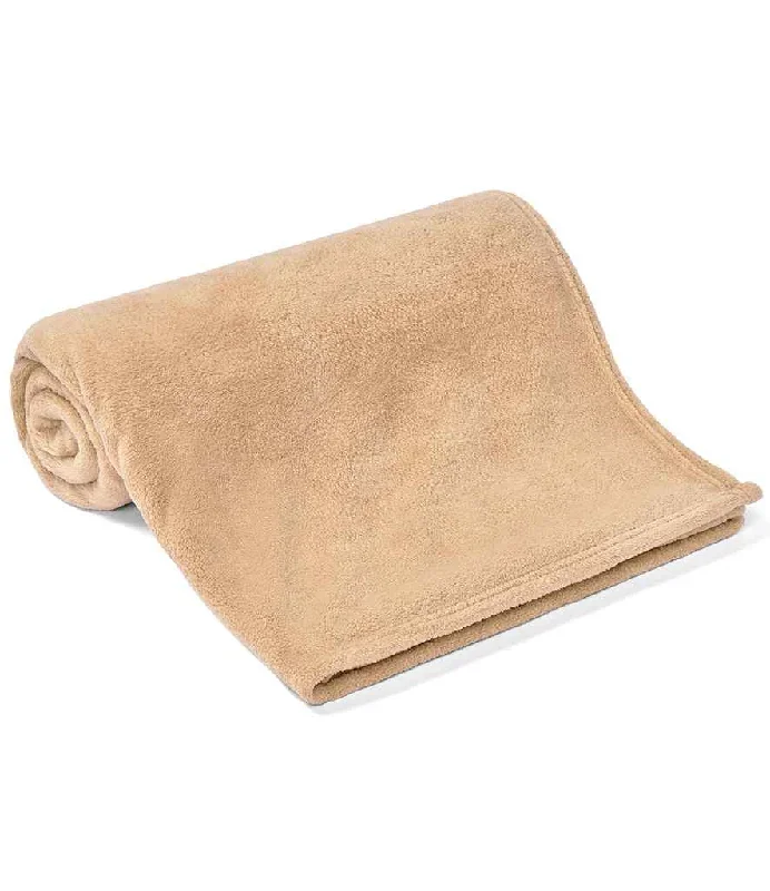 Brand Lab Pet Teddy Fleece Blanket | Camel