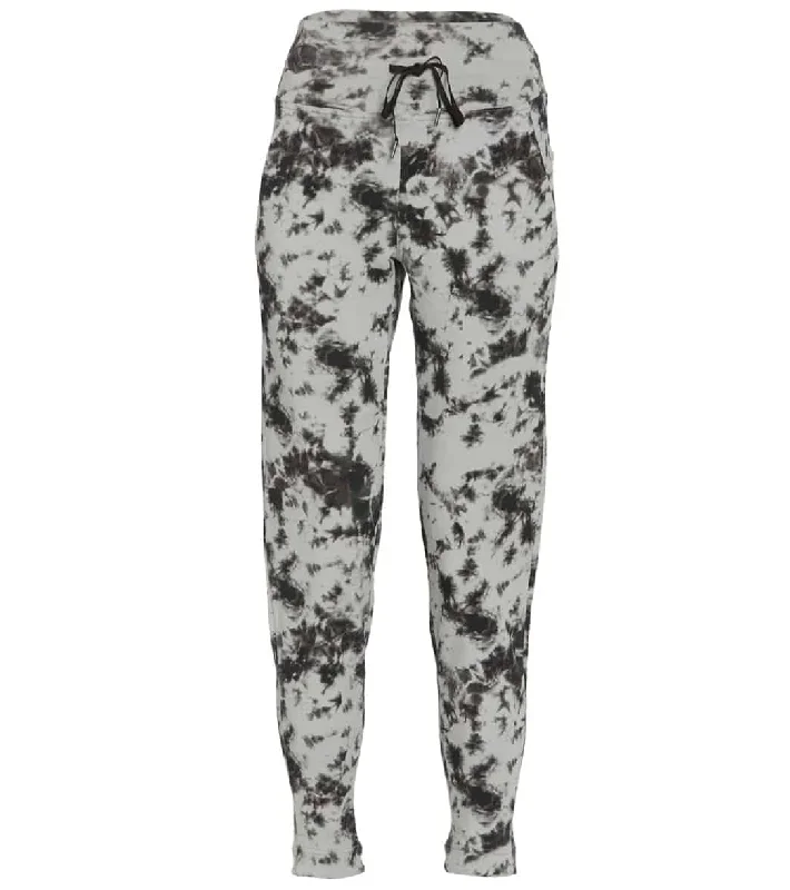 DYI Essential Joggers Black Photo Tie Dye