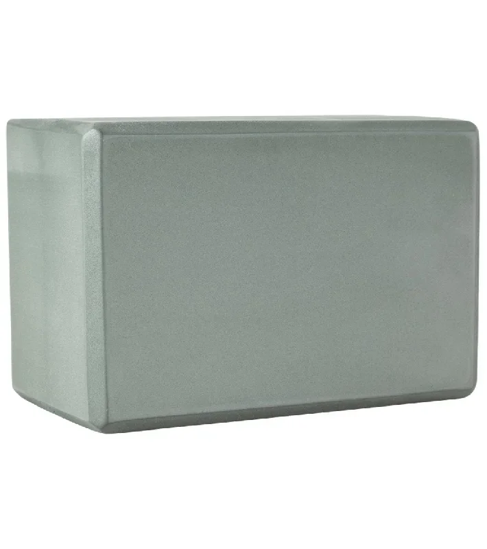 Everyday Yoga 5 Inch Foam Yoga Block Charcoal