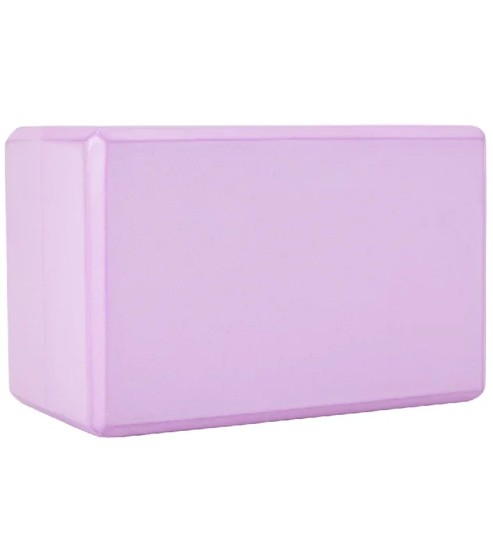 Everyday Yoga 5 Inch Foam Yoga Block Purple