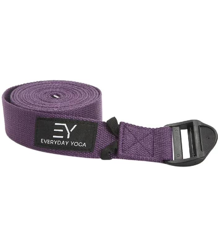 Everyday Yoga 6 Foot Cinch Strap Plum