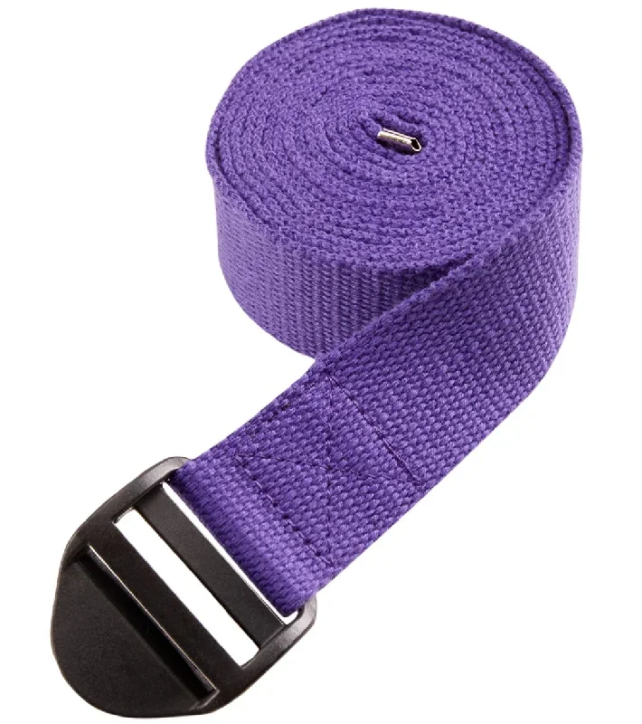 Everyday Yoga 8 Foot  Cinch Strap Plum