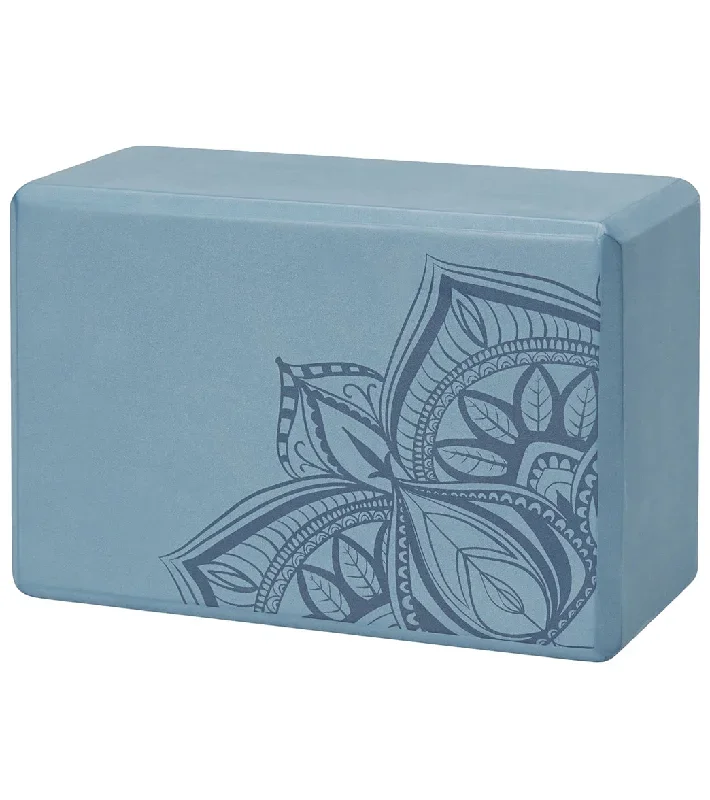 Gaiam Printed Yoga Block Shadow Point