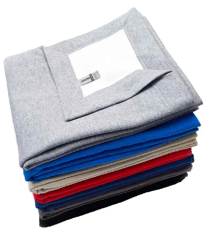 Gildan HeavyBlend™ Fleece Stadium Blanket | Sport Grey