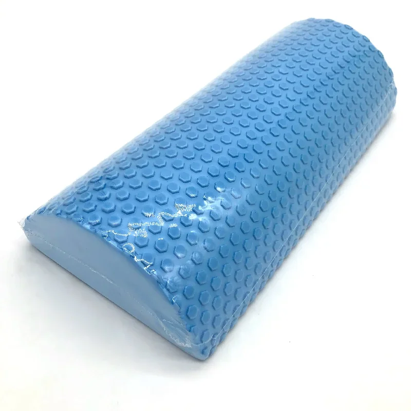 Half round exercise foam roller