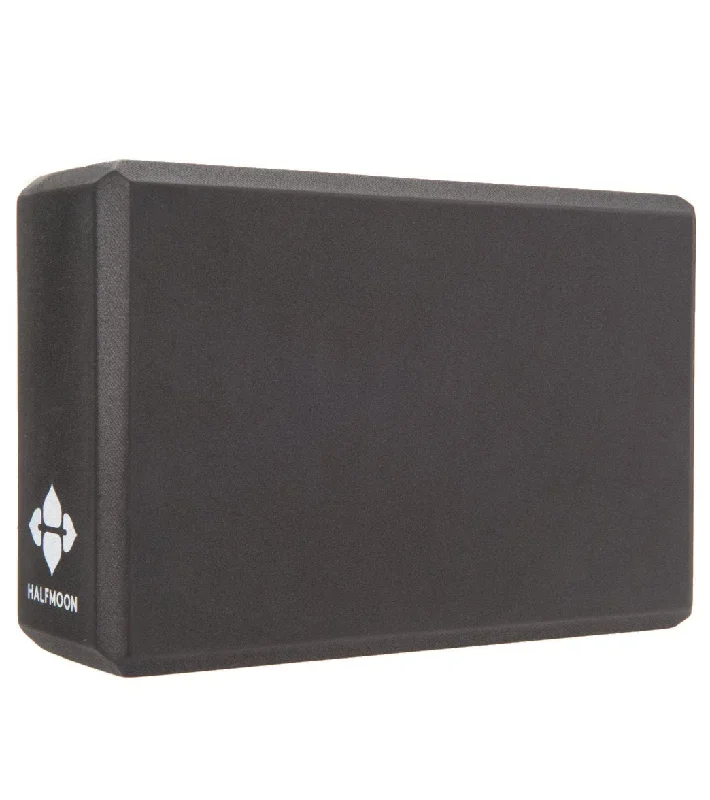 Halfmoon 3 Foam Yoga Block Charcoal