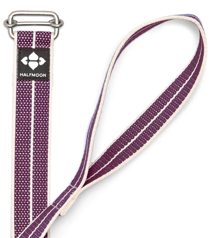 Halfmoon 6' Organic Cotton Loop Strap Plum Weave