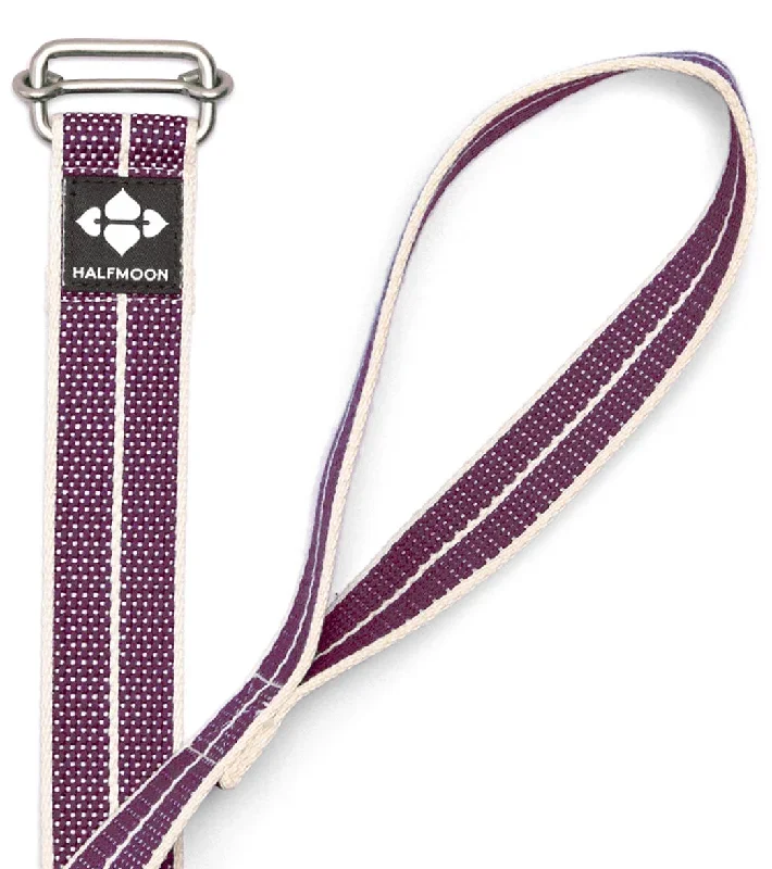 Halfmoon 8' Organic Cotton Loop Strap Plum Weave