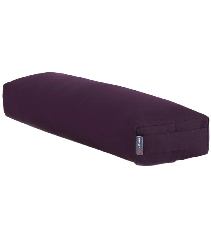 Halfmoon Prana Yoga Bolster Aubergine