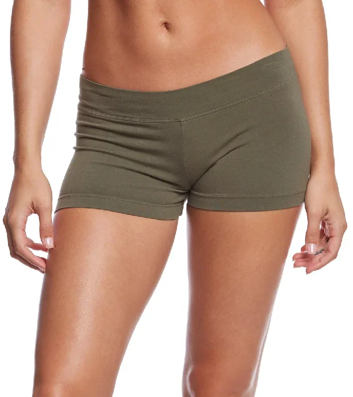 Hard Tail Booty Yoga Shorts Olive