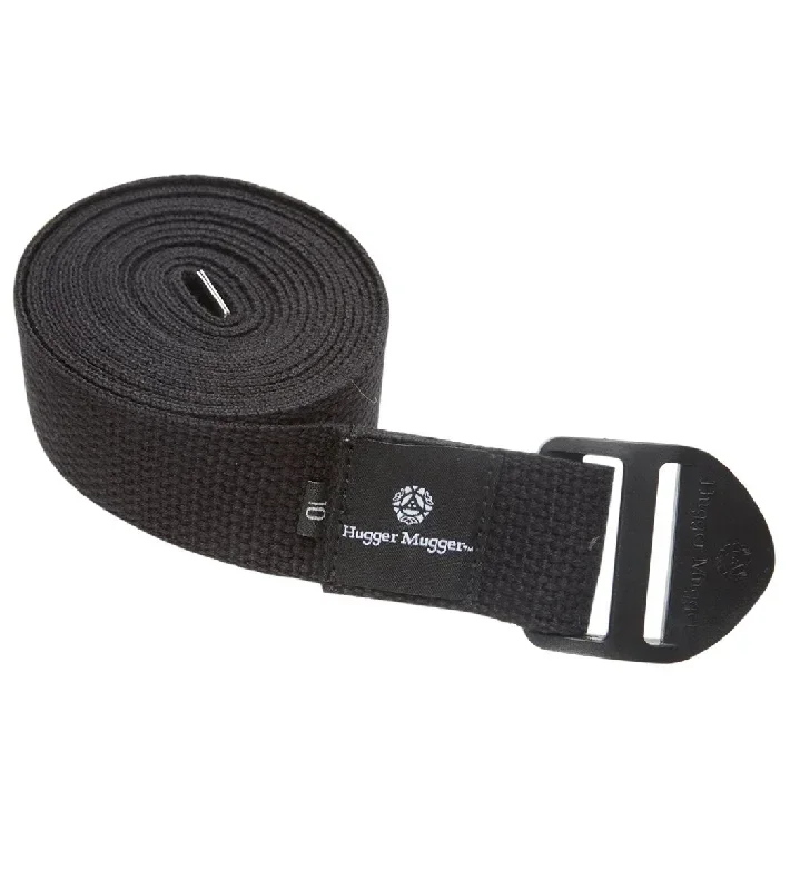 Hugger Mugger 10' Cotton Cinch Yoga Strap Black