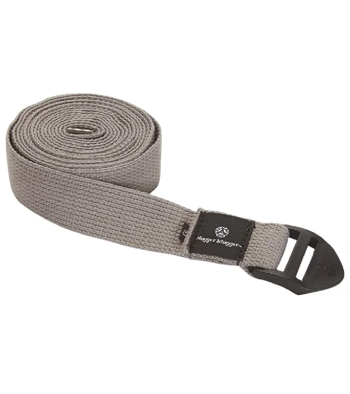 Hugger Mugger 10' Cotton Cinch Yoga Strap Grey