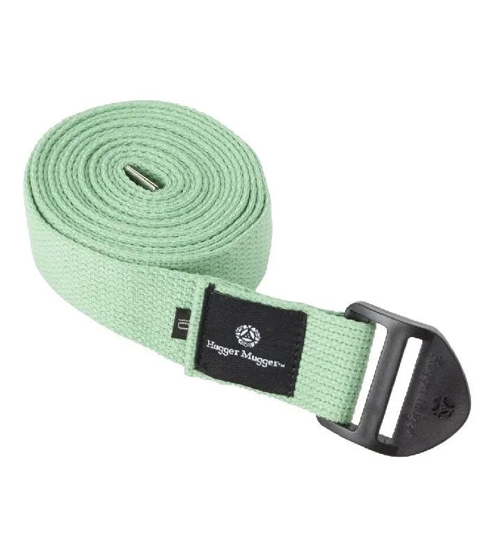 Hugger Mugger 10' Cotton Cinch Yoga Strap Light Green