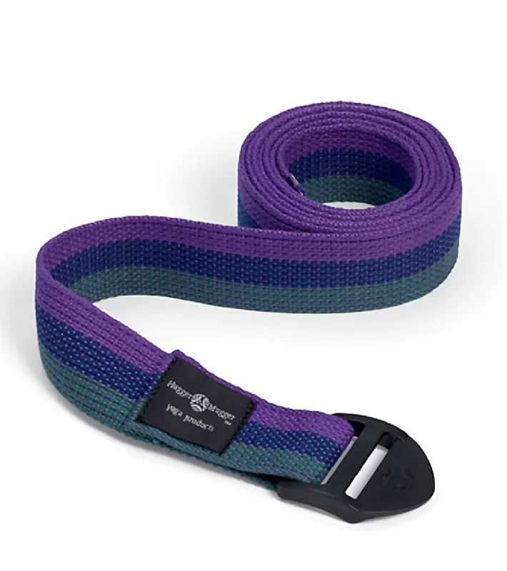 Hugger Mugger 10' Cotton Cinch Yoga Strap Multi