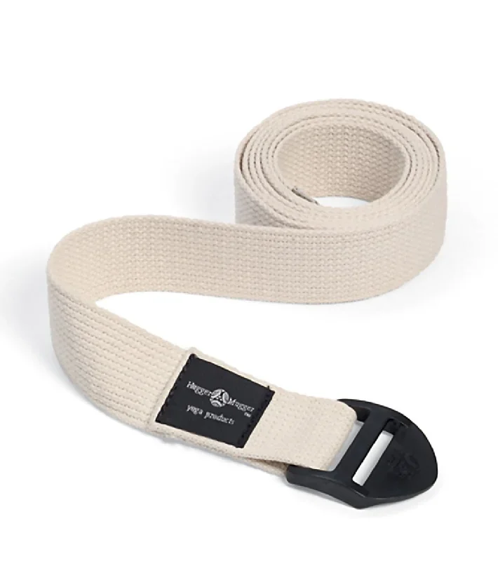 Hugger Mugger 10' Cotton Cinch Yoga Strap Natural