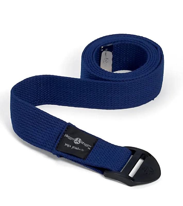 Hugger Mugger 10' Cotton Cinch Yoga Strap Navy