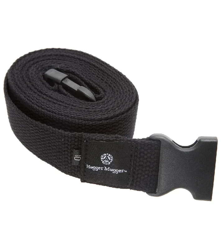 Hugger Mugger 10' Quick Release Yoga Strap Black