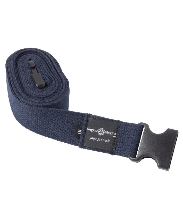 Hugger Mugger 10' Quick Release Yoga Strap Navy