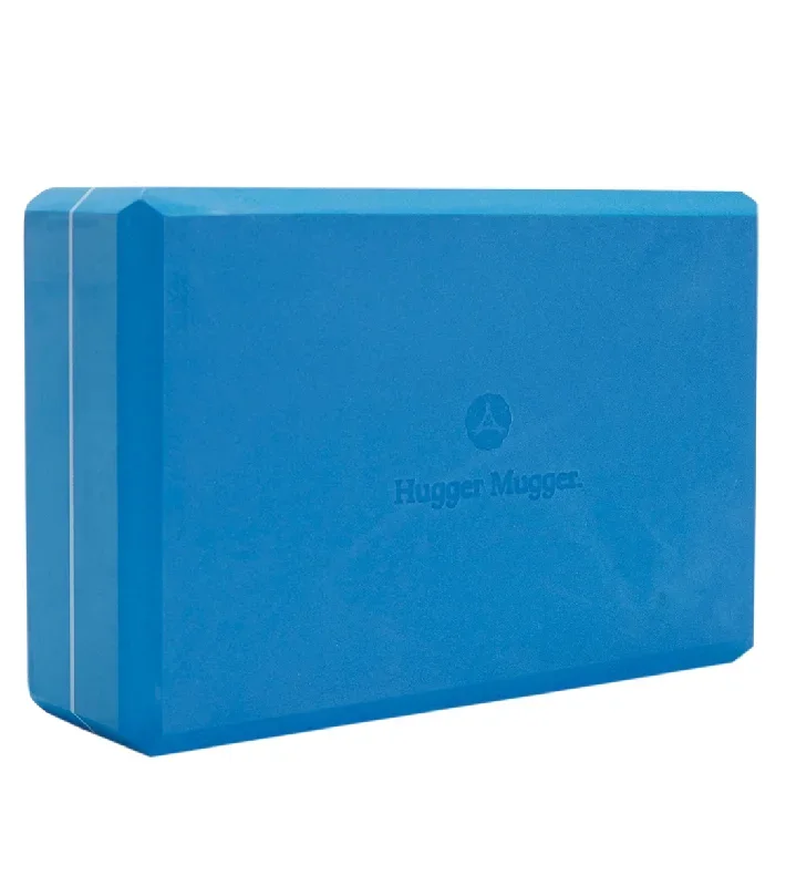 Hugger Mugger 3 Foam Yoga Block Sky Blue