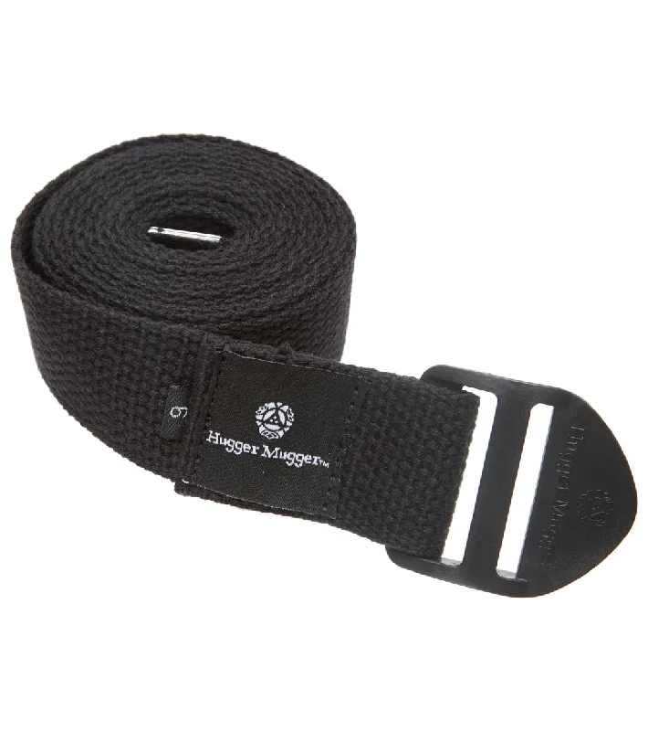 Hugger Mugger 6' Cotton Cinch Yoga Strap Black