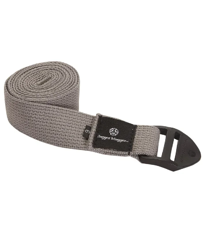 Hugger Mugger 6' Cotton Cinch Yoga Strap Grey