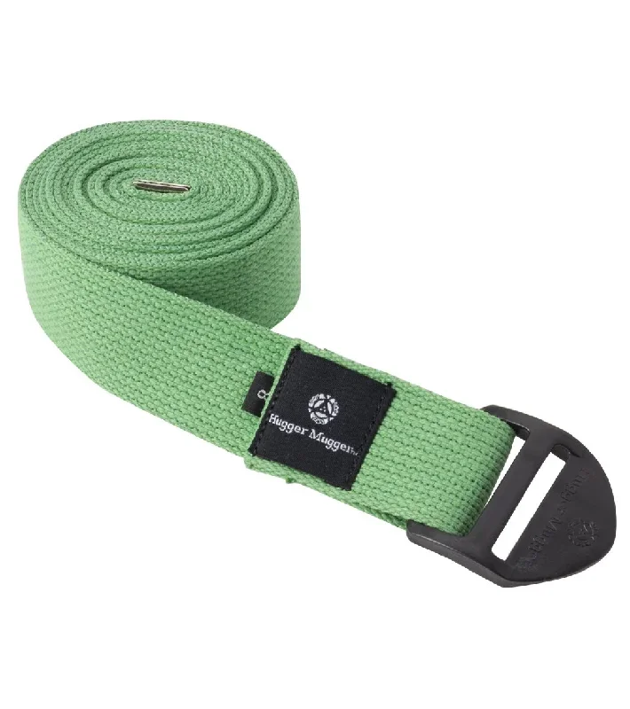 Hugger Mugger 6' Cotton Cinch Yoga Strap Light Green