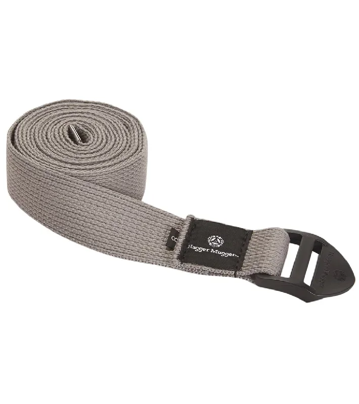 Hugger Mugger 8' Cotton Cinch Yoga Strap Grey