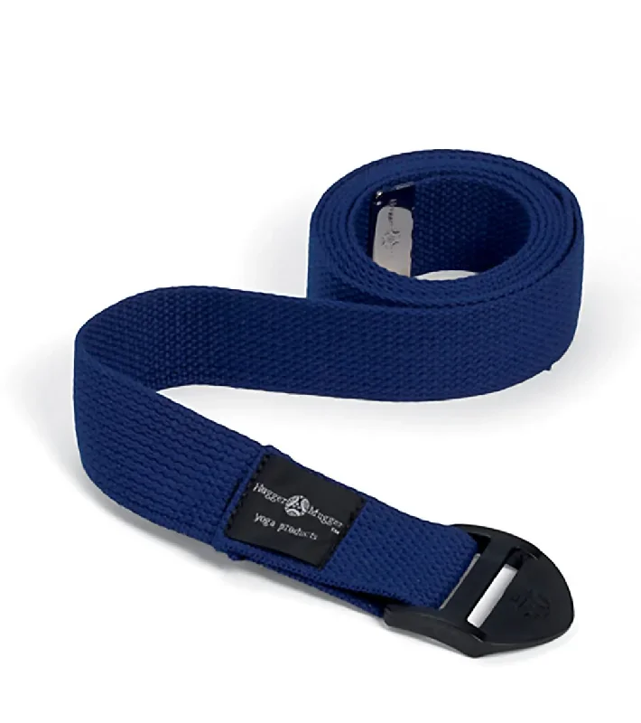 Hugger Mugger 8' Cotton Cinch Yoga Strap Navy