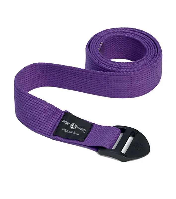 Hugger Mugger 8' Cotton Cinch Yoga Strap Purple