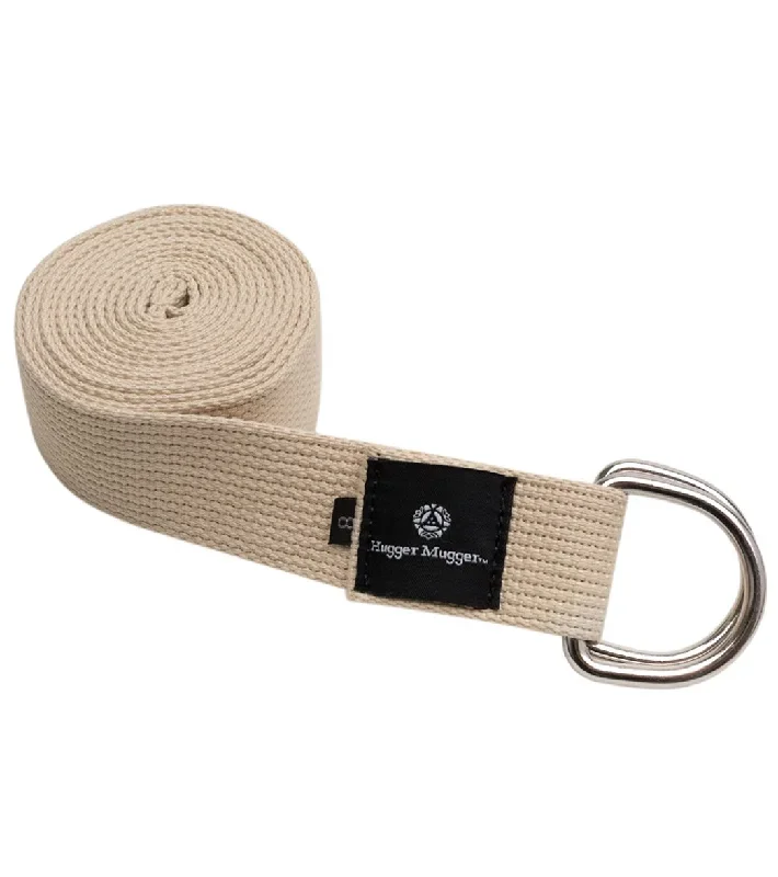 Hugger Mugger D-Ring Cotton Strap 8' Natural