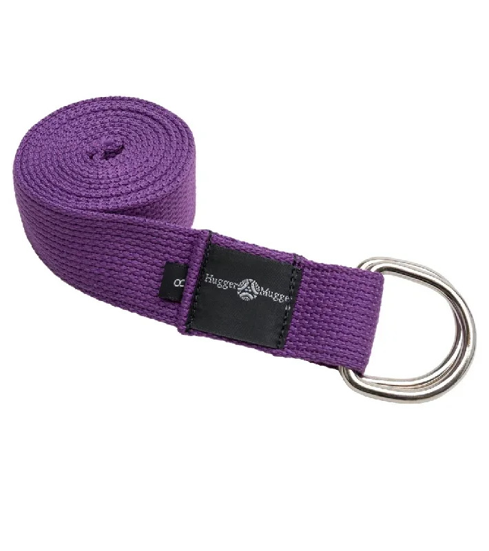 Hugger Mugger D-Ring Cotton Strap 8' Purple