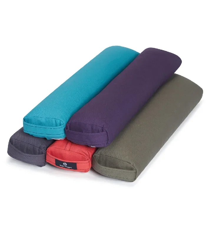 Hugger Mugger Pranayama Solid Yoga Bolster Black