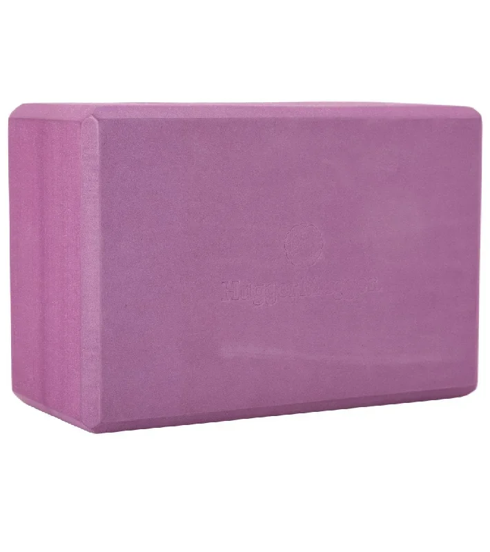 Hugger Mugger Recycled 4 Foam Yoga Block Orchid