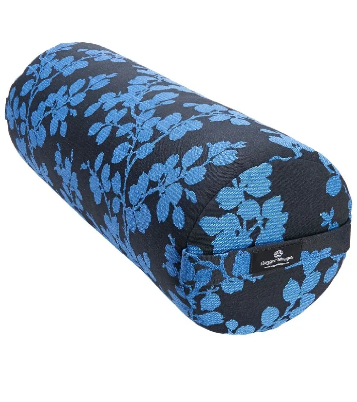 Hugger Mugger Round Printed Yoga Bolster Midnight Vine