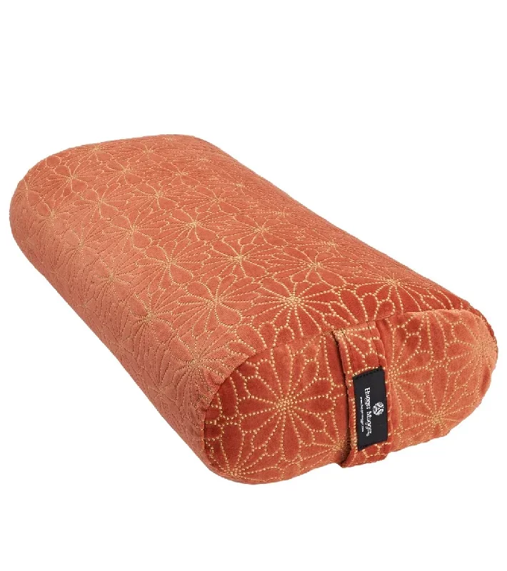 Hugger Mugger Standard Printed Yoga Bolster Vintage Sienna