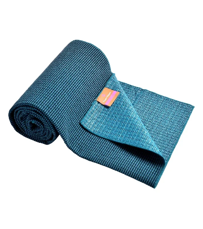 Hugger Mugger The Yoga Mat Towel 72 1.6mm Midnightblue