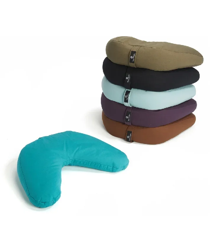 Hugger Mugger V-Shape Yoga Cushion Plum