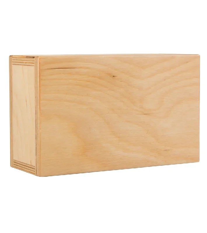 Hugger Mugger Wood Yoga Block