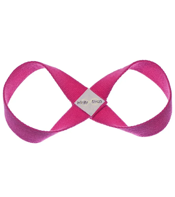 Infinity Strap Cotton Medium 16 Yoga Strap Guava