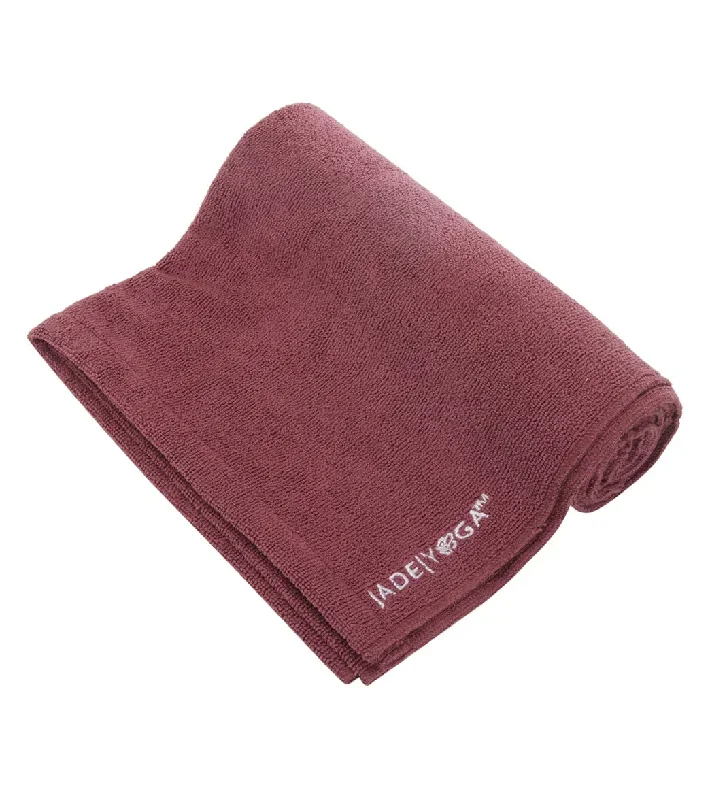 Jade Yoga Microfiber Mat Towel 72 Raspberry