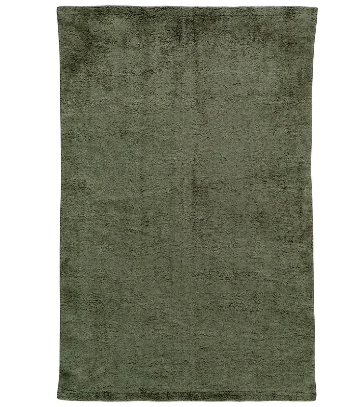 Jade Yoga Microfiber Yoga Hand Towel 24 Olive Green