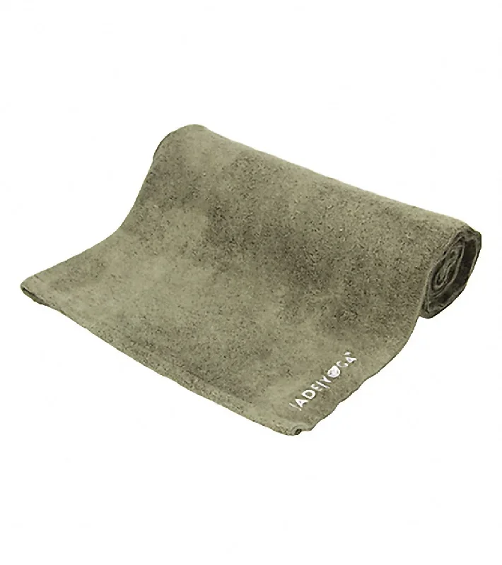 Jade Yoga Microfiber Yoga Mat Towel 72 Olive Green