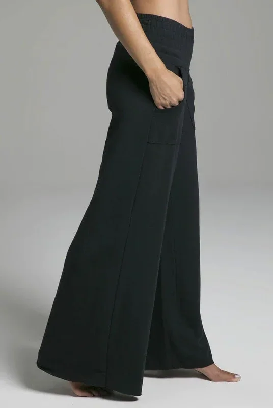 KiraGrace High Cozy Boho Pant - Black