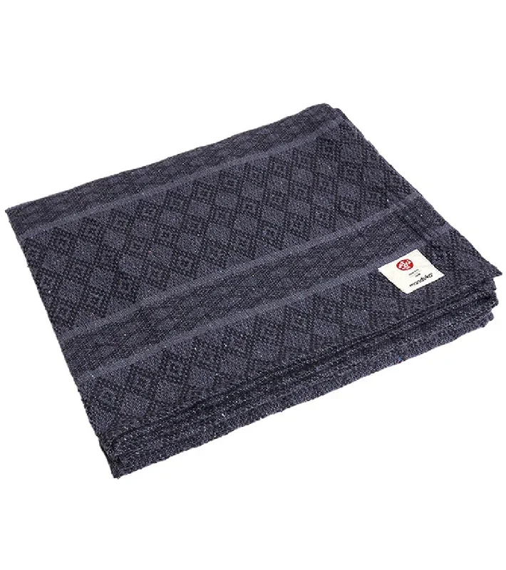 Manduka Cotton Yoga Blanket Thunder