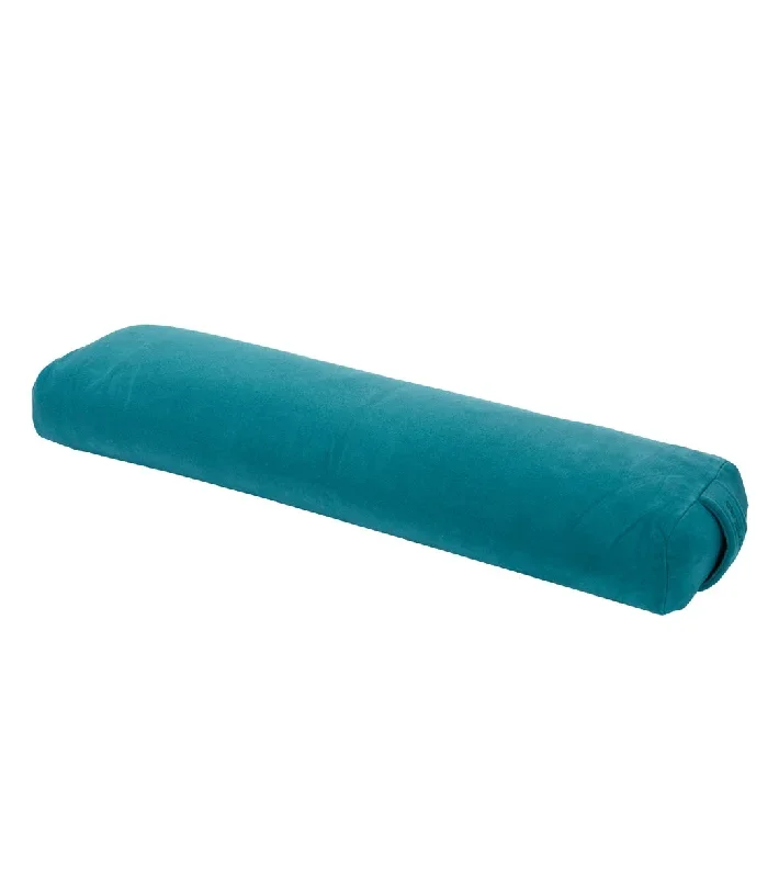 Manduka Enlight Lean Yoga Bolster Deep Sea Green